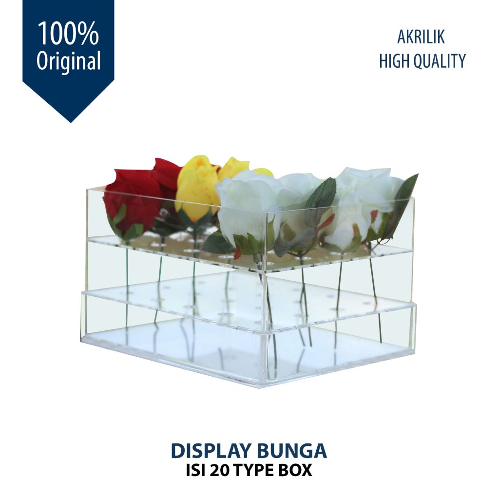 Akrilik Vas Bunga A Akrilik Display Toko Akrilik Custom Akrilik